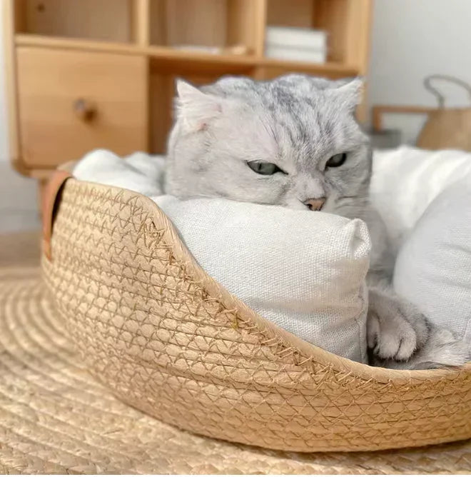 Cama de Gato em Fibra Natural