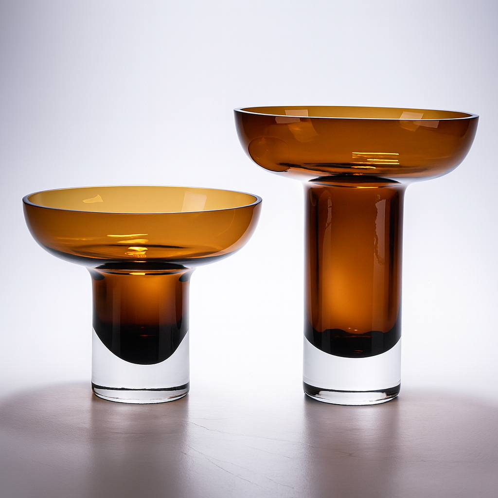 Vaso de Vidro Gradiente