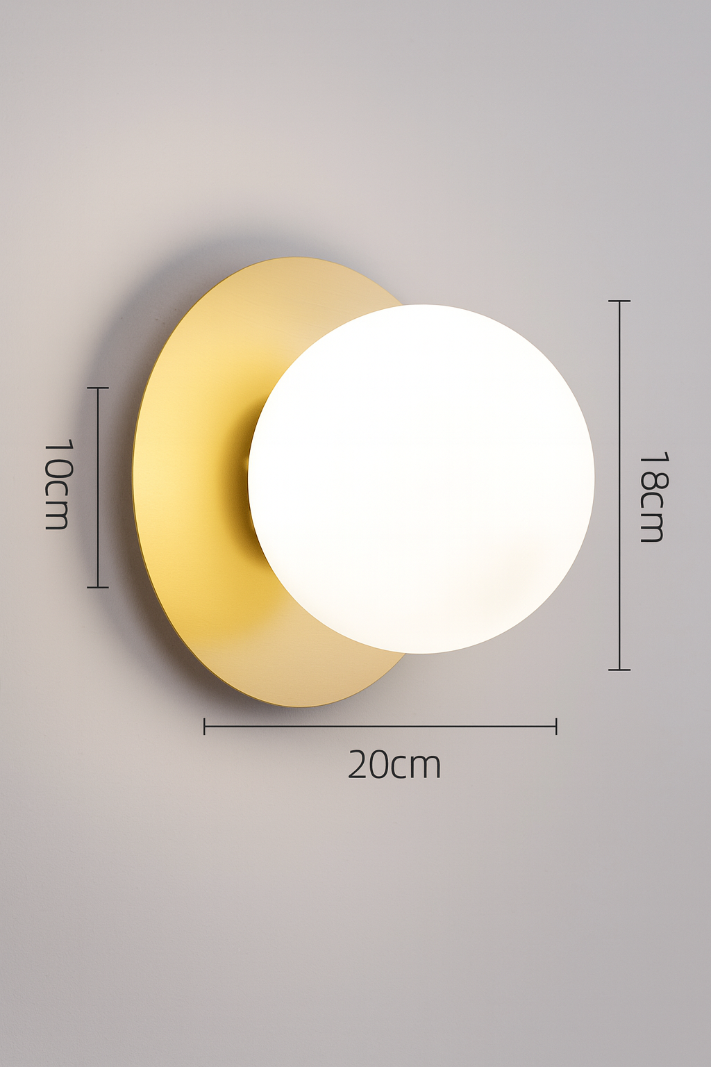 Luminária de Parede Jabuticaba