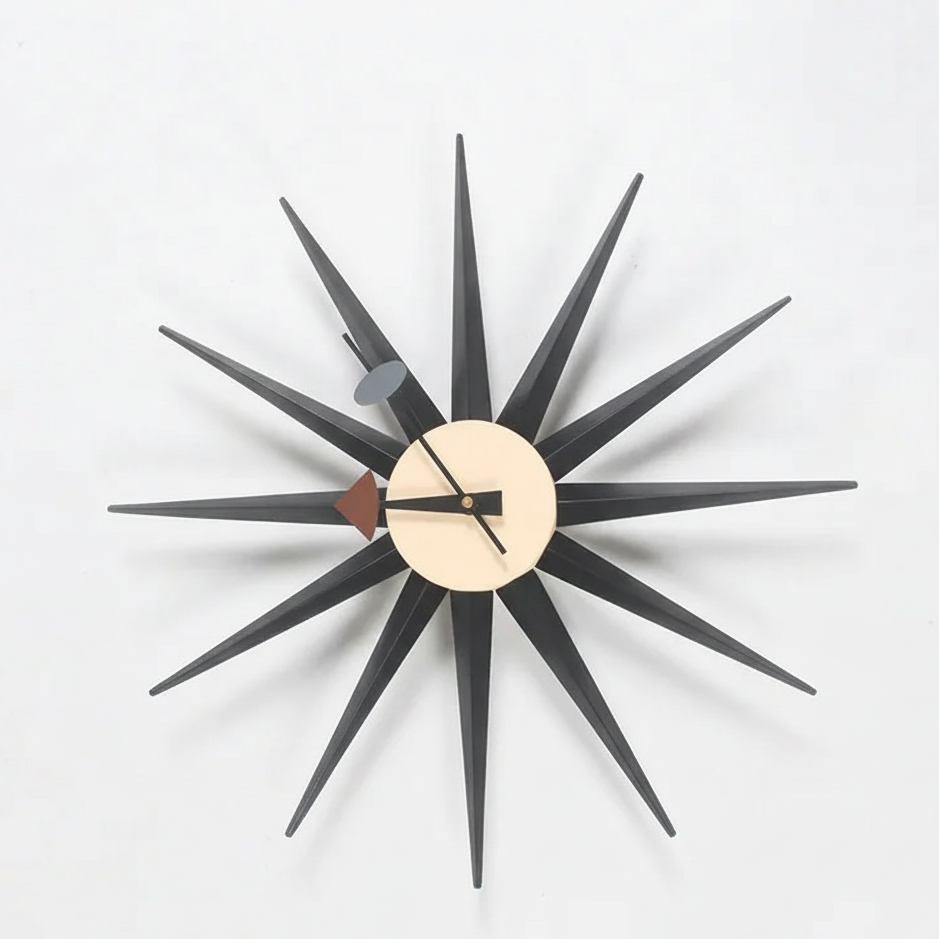 Relógio de Parede Nórdico em Madeira