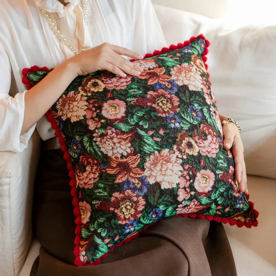 capa-de-almofada-floral-jacquard-stoa-home-design-71661 - STOA DESIGN