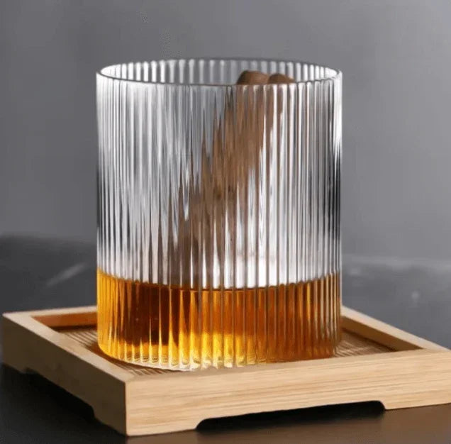Copo de Vidro Listrado - STOA HOME DESIGN