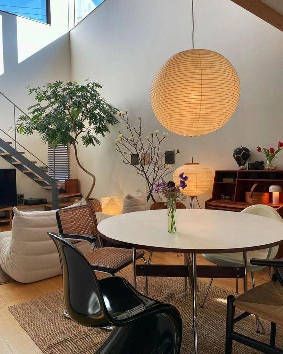 Lanterna de Teto Japonês - STOA HOME DESIGN