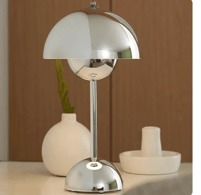 Luminária Brulee Prateada - STOA HOME DESIGN