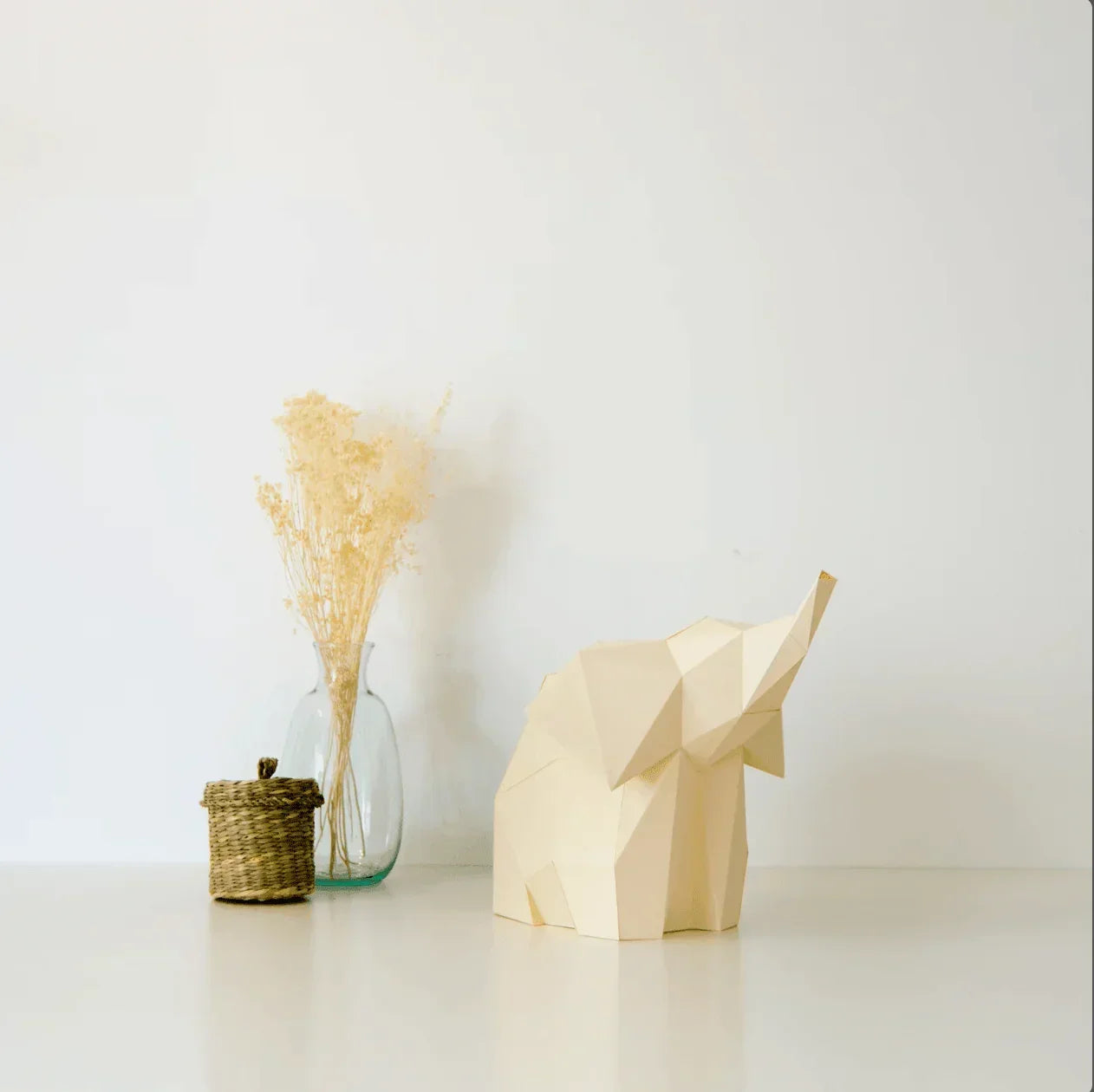 Luminária de PapelCraft Elefante DIY - STOA HOME DESIGN