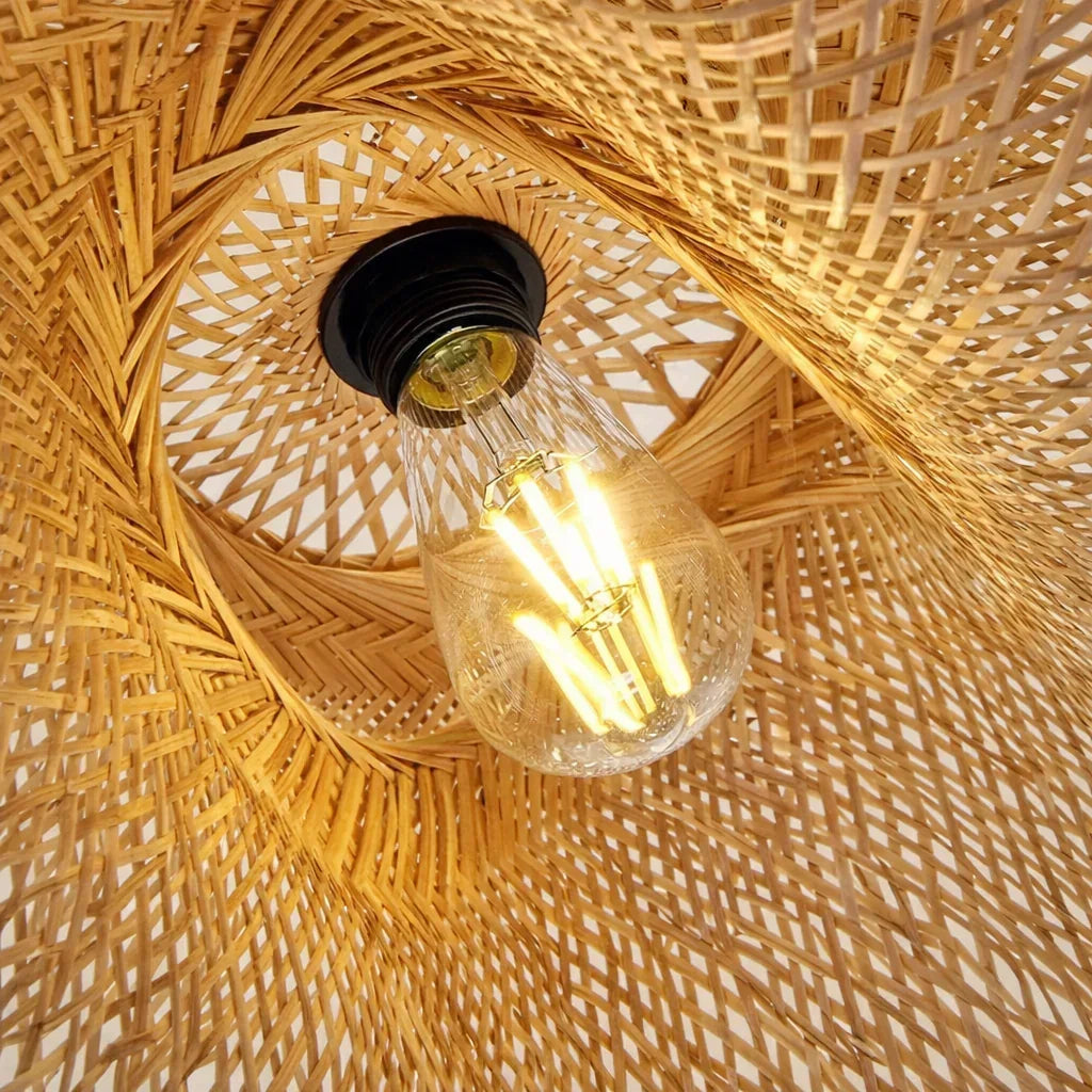 luminaria_de_teto_rattan_palha - STOA DESIGN