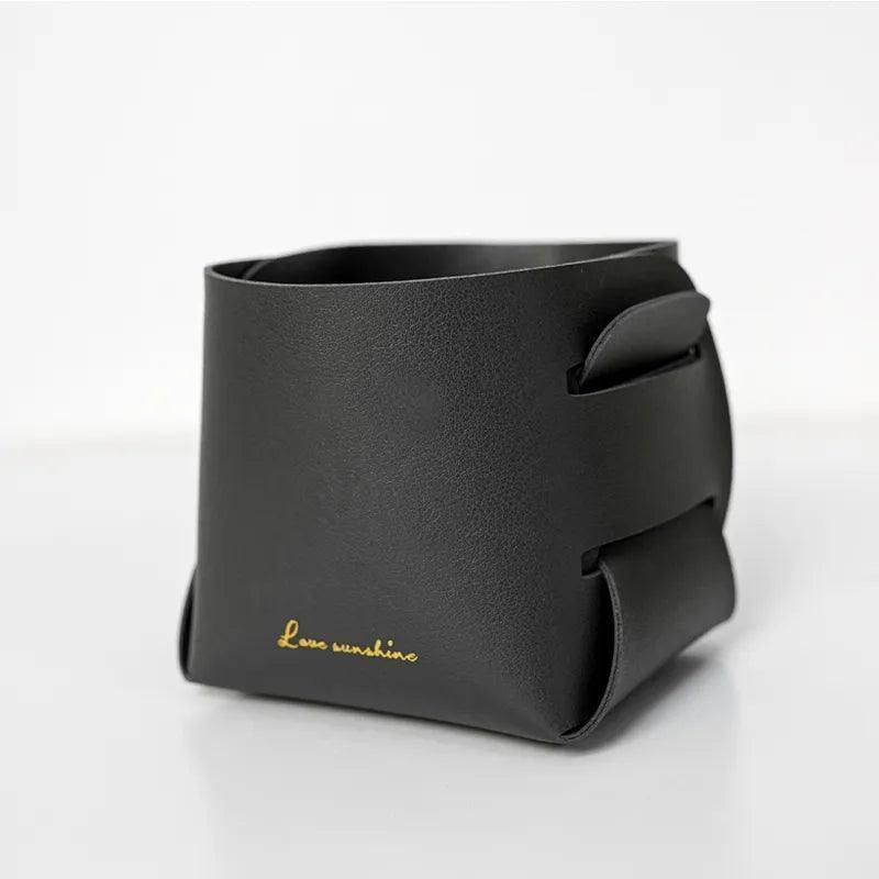 Porta Lápis de Couro - STOA HOME DESIGN