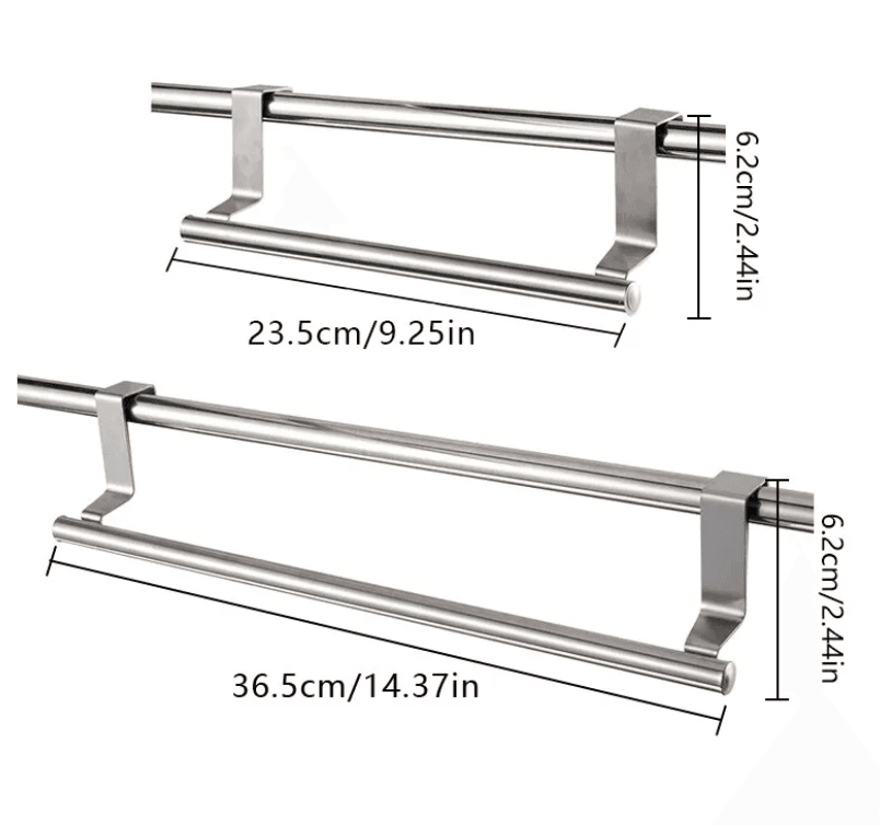 Porta Toalha e Pano de Prato de Inox - STOA HOME DESIGN