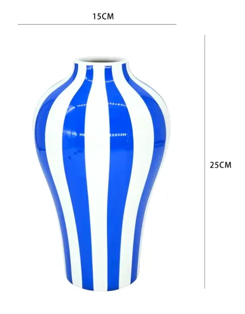 Vaso Geométrico Azul - STOA HOME DESIGN