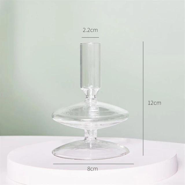 Castiçal de Vidro para Vela - Stoa Design