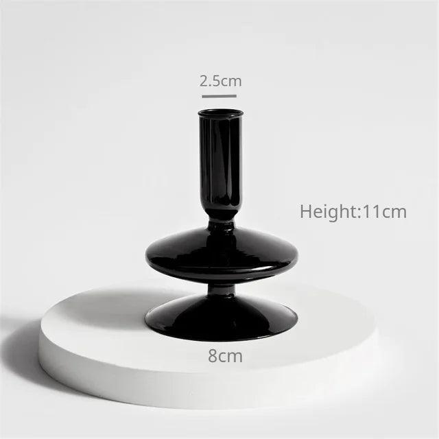 Castiçal de Vidro para Vela - Stoa Design