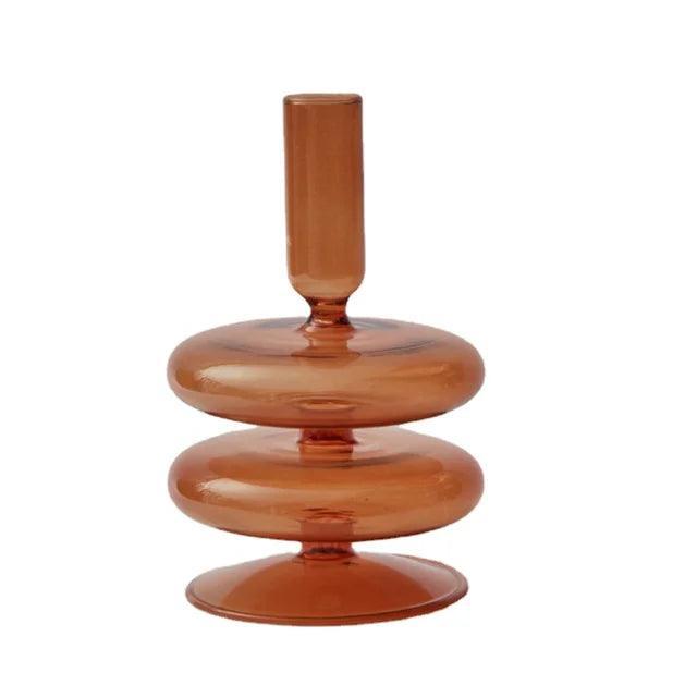 Castiçal de Vidro para Vela - Stoa Design