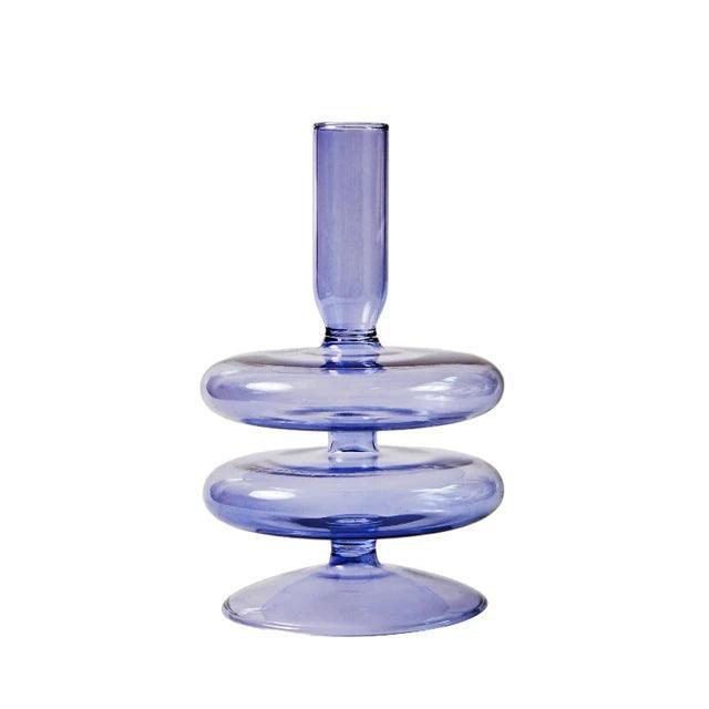 Castiçal de Vidro para Vela - Stoa Design