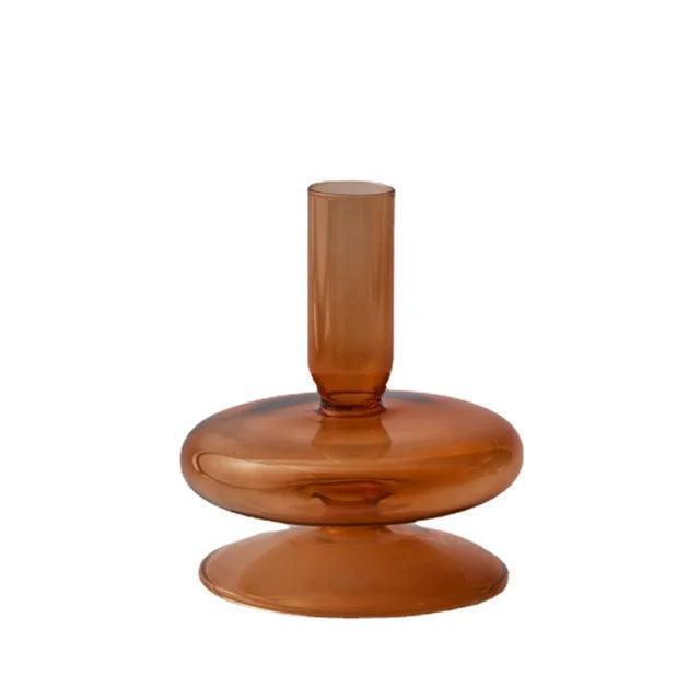 Castiçal de Vidro para Vela - Stoa Design