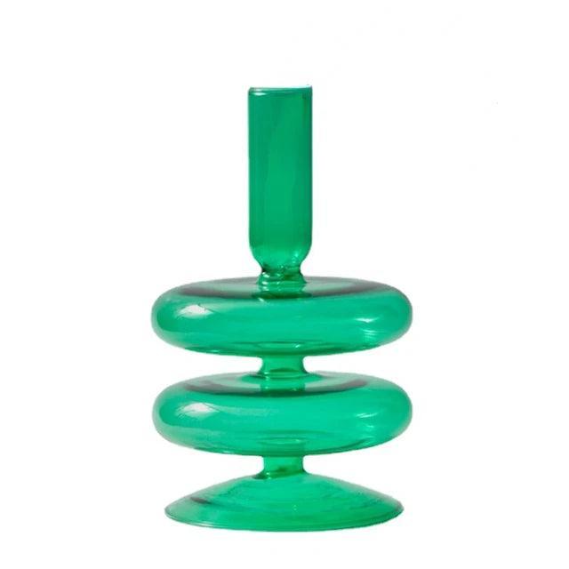 Castiçal de Vidro para Vela - Stoa Design