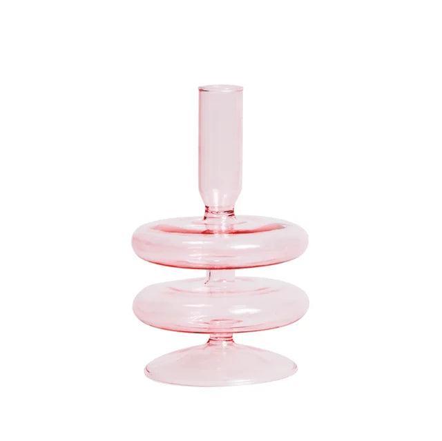 Castiçal de Vidro para Vela - Stoa Design