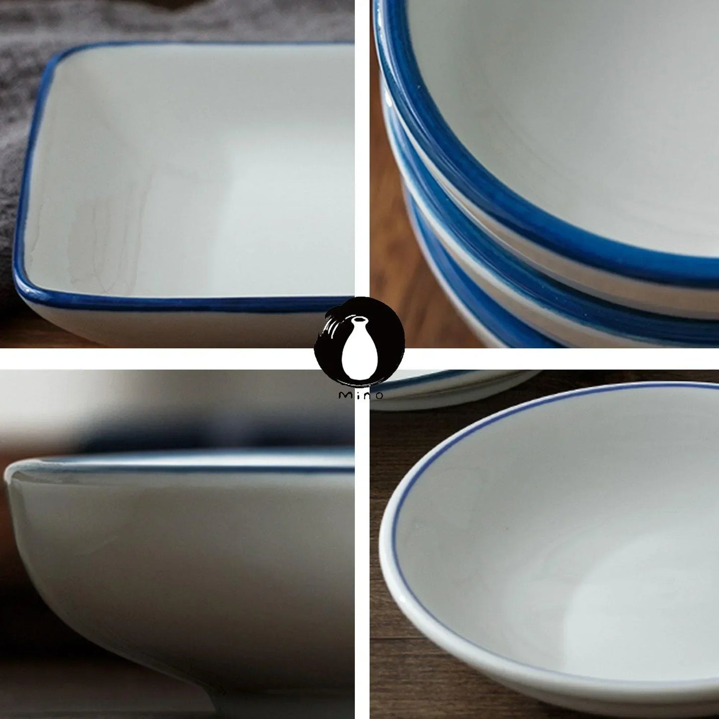 Prato de Cerâmica Minimalista - STOA HOME DESIGN