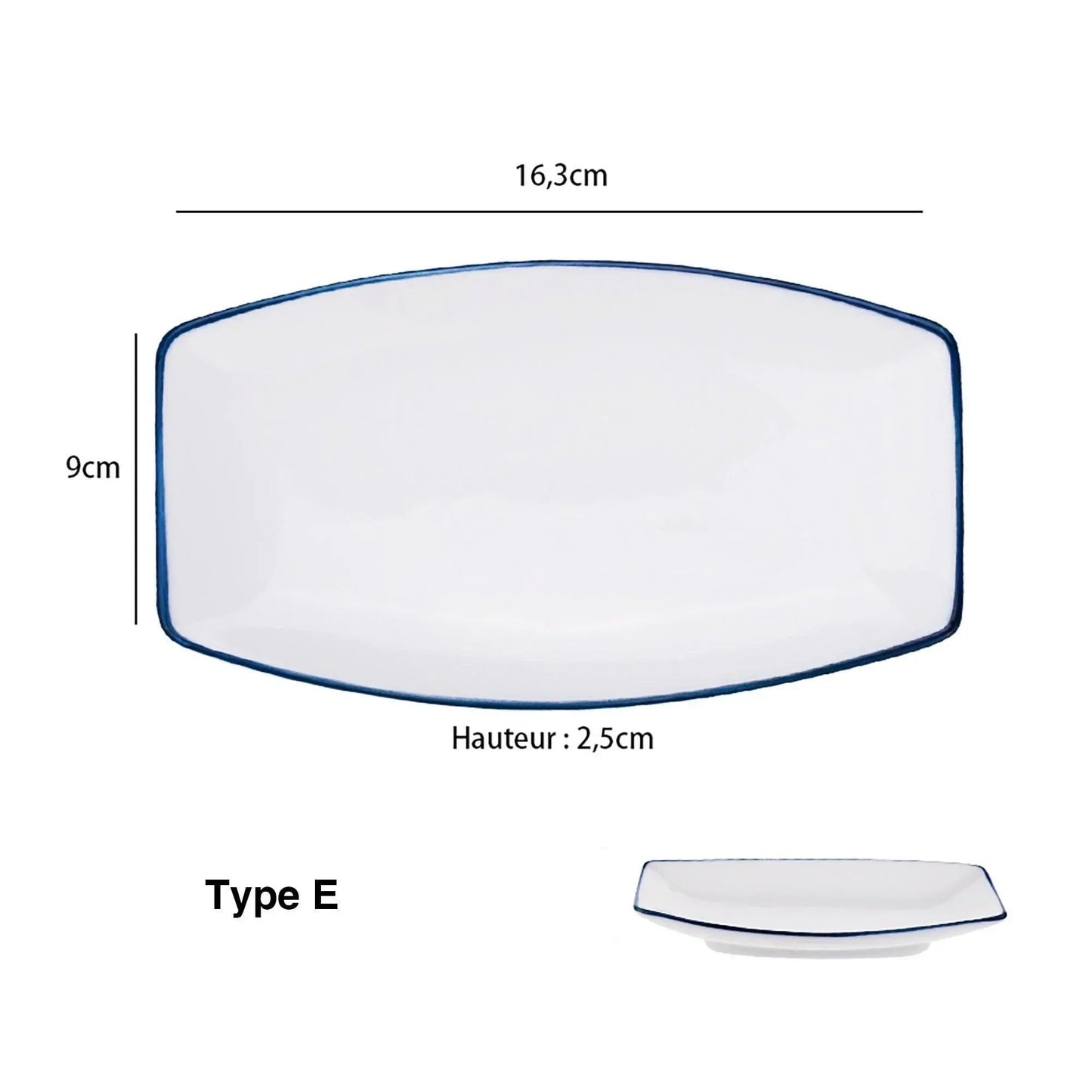 Prato de Cerâmica Minimalista - STOA HOME DESIGN