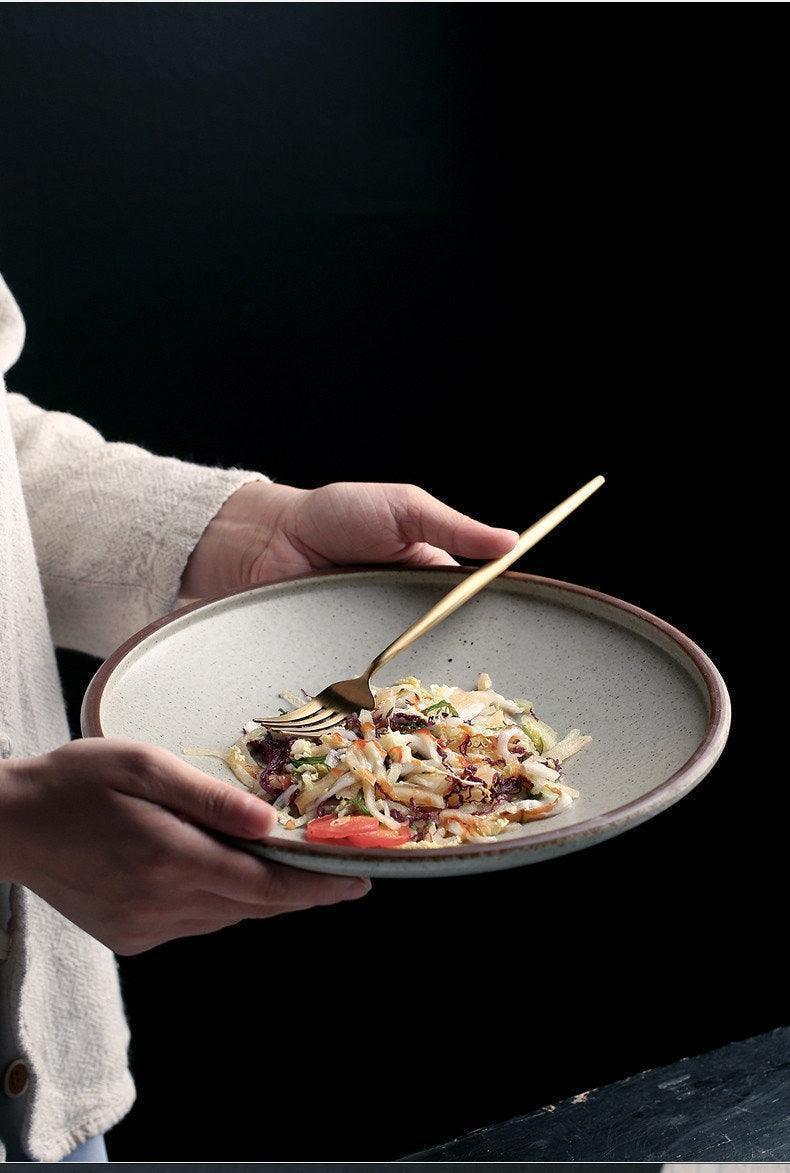 Prato de Salada em Cerâmica - STOA HOME DESIGN