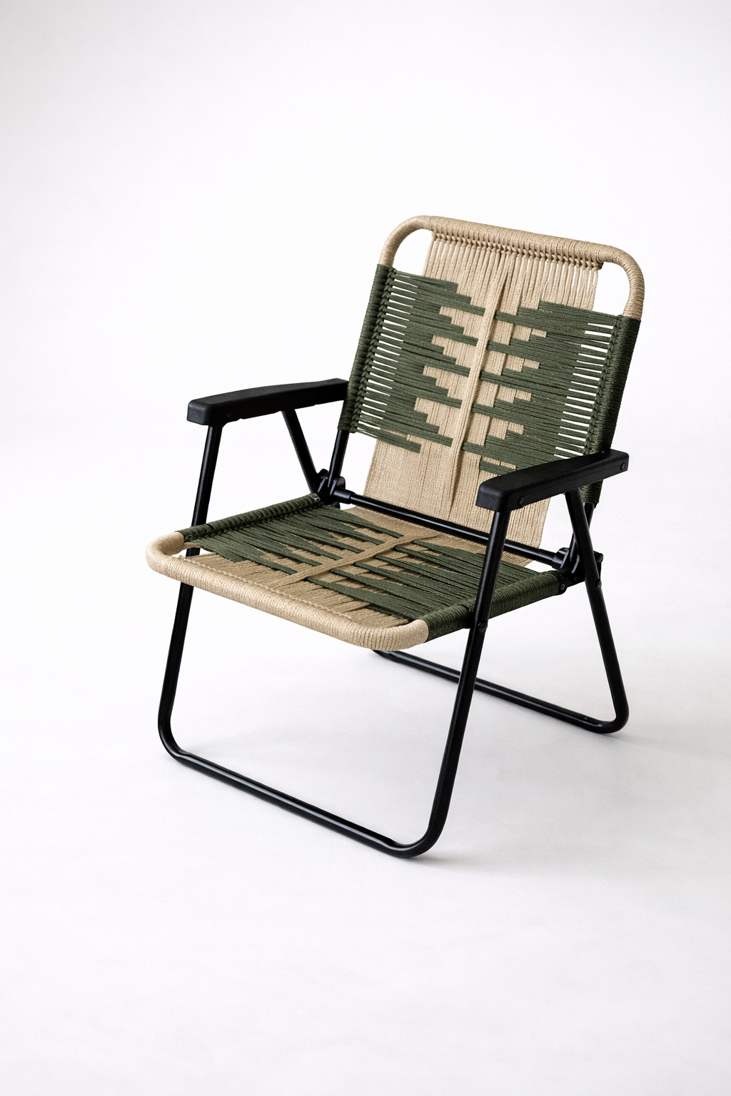 Cadeira de Praia Macramê Regina