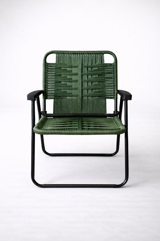 Cadeira de Praia Macramê Regina