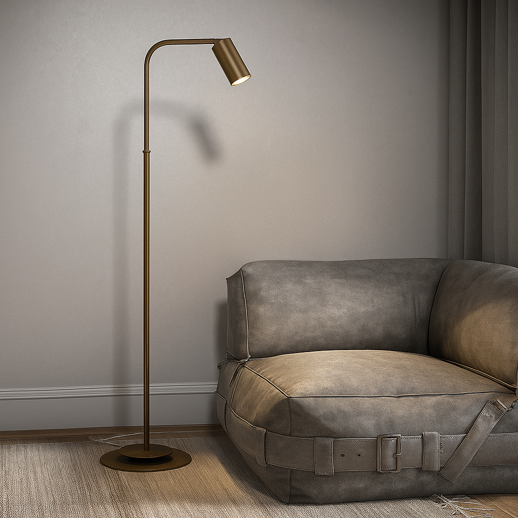 Luminária de Chão Piso Bari Articulada