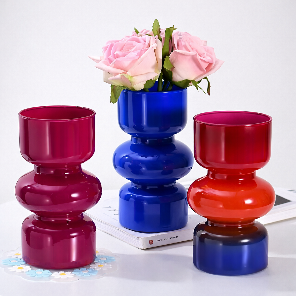 Vaso de vidro Morandi