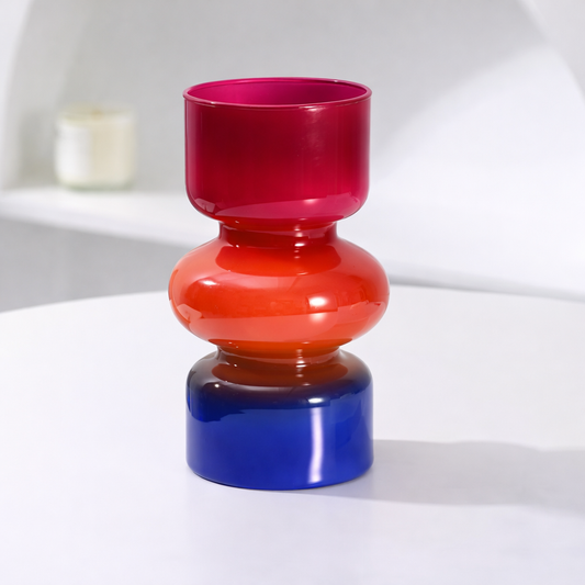 Vaso de vidro Morandi