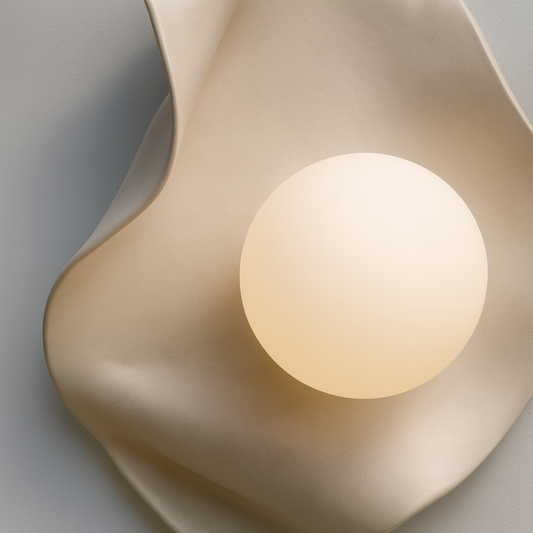 Arandela Artesanal com Globo de Vidro