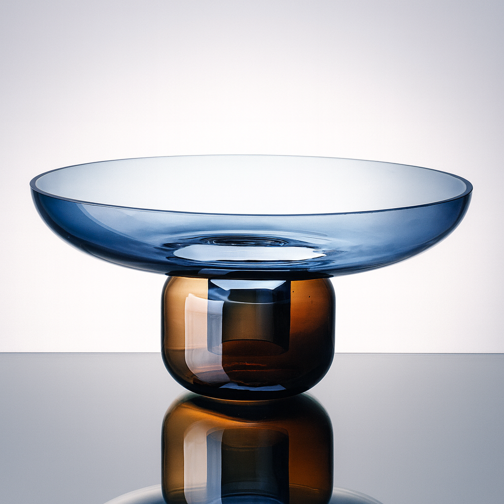 Vaso de Vidro Gradiente
