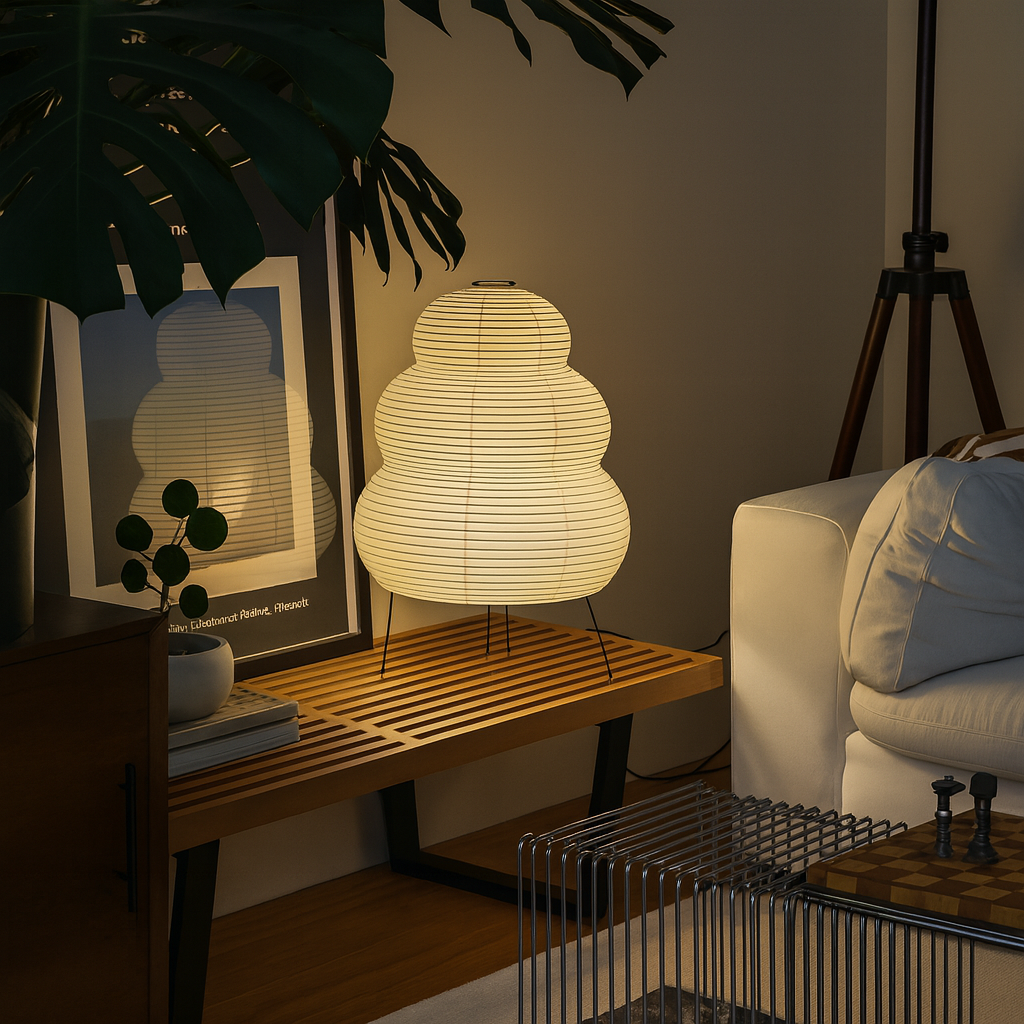 Luminária Wabi-Sabi Japonesa