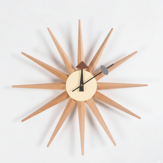 Relógio de Parede Nórdico em Madeira