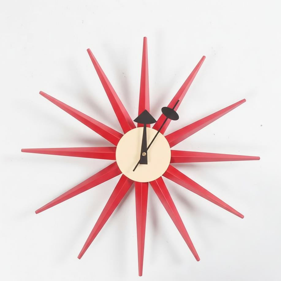 Relógio de Parede Nórdico em Madeira