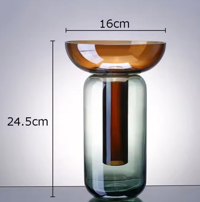 Vaso de Vidro Gradiente