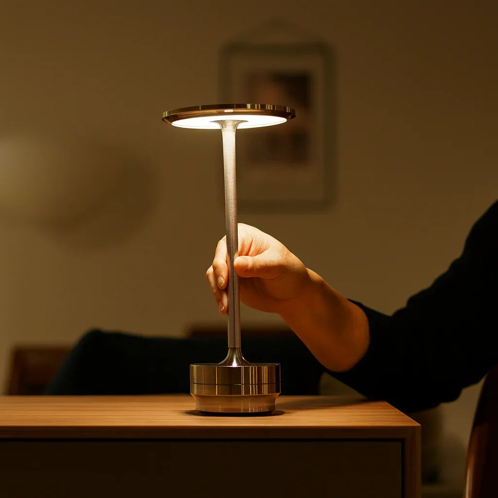 Luminária com Sensor de Toque LED