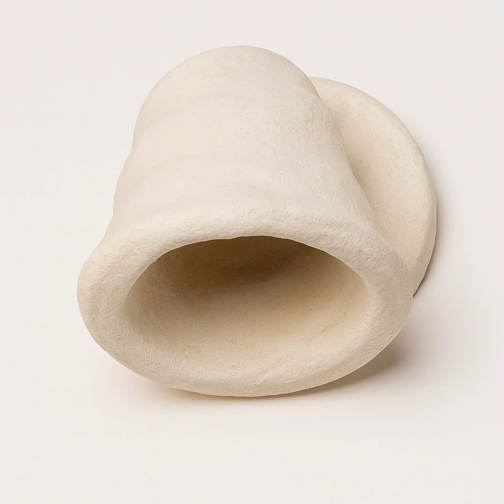 arandela_de_argila_branca_pequena - STOA DESIGN