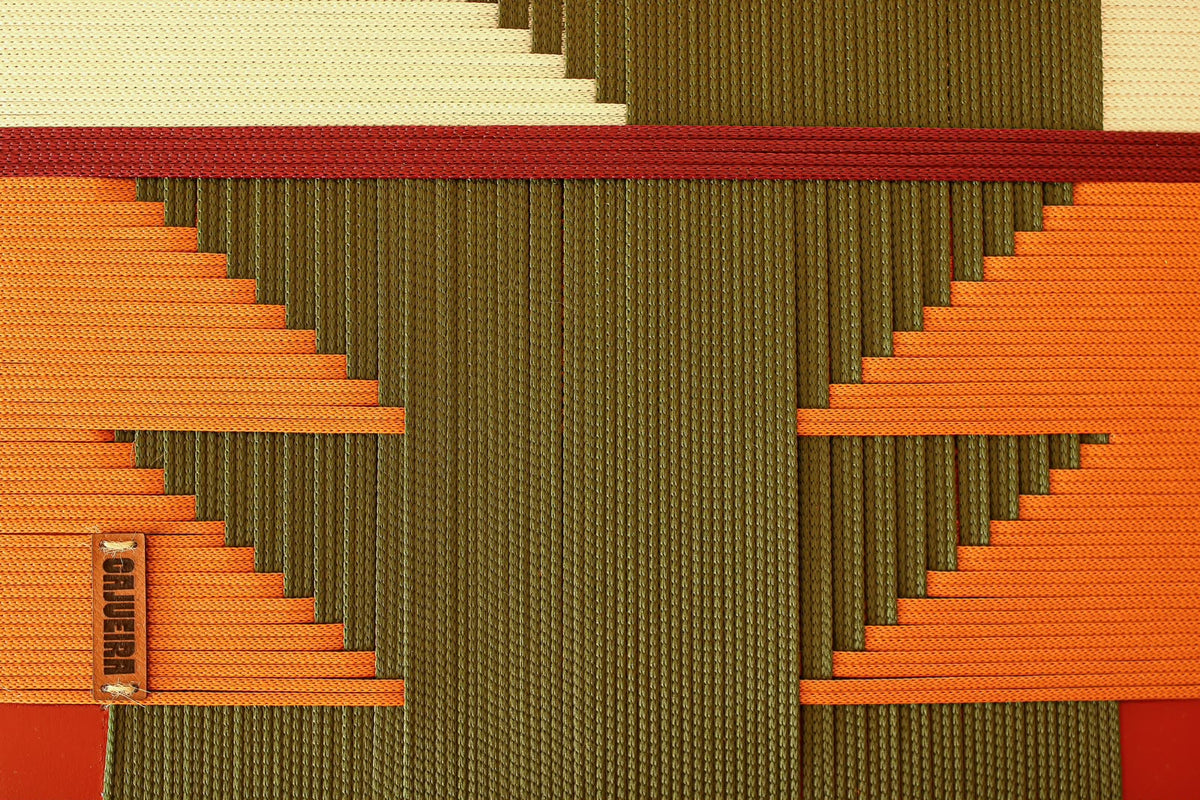 Banqueta Artesanal em Fio Náutico e Eucalipto | STOA Design