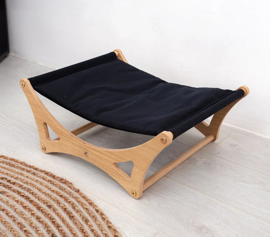 Cama Suspensa de Madeira para Pet - STOA HOME DESIGN