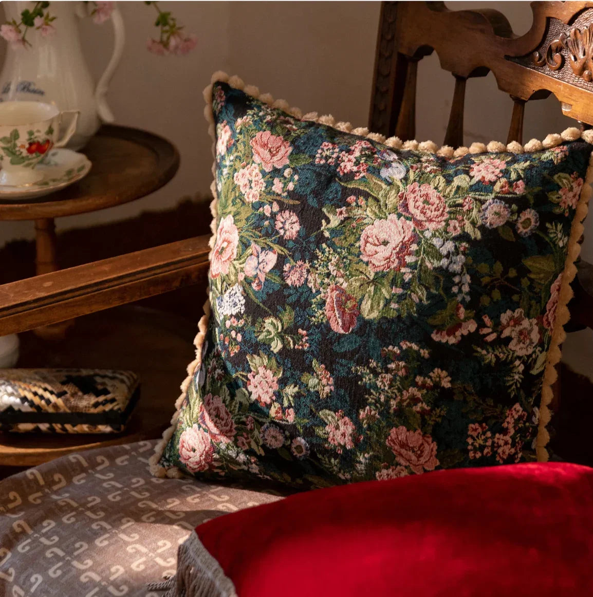capa-de-almofada-floral-jacquard-stoa-home-design-70049 - STOA DESIGN