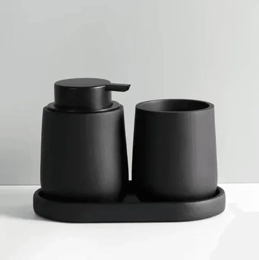 Conjunto para Banheiro de Cerâmica e Resina - STOA HOME DESIGN