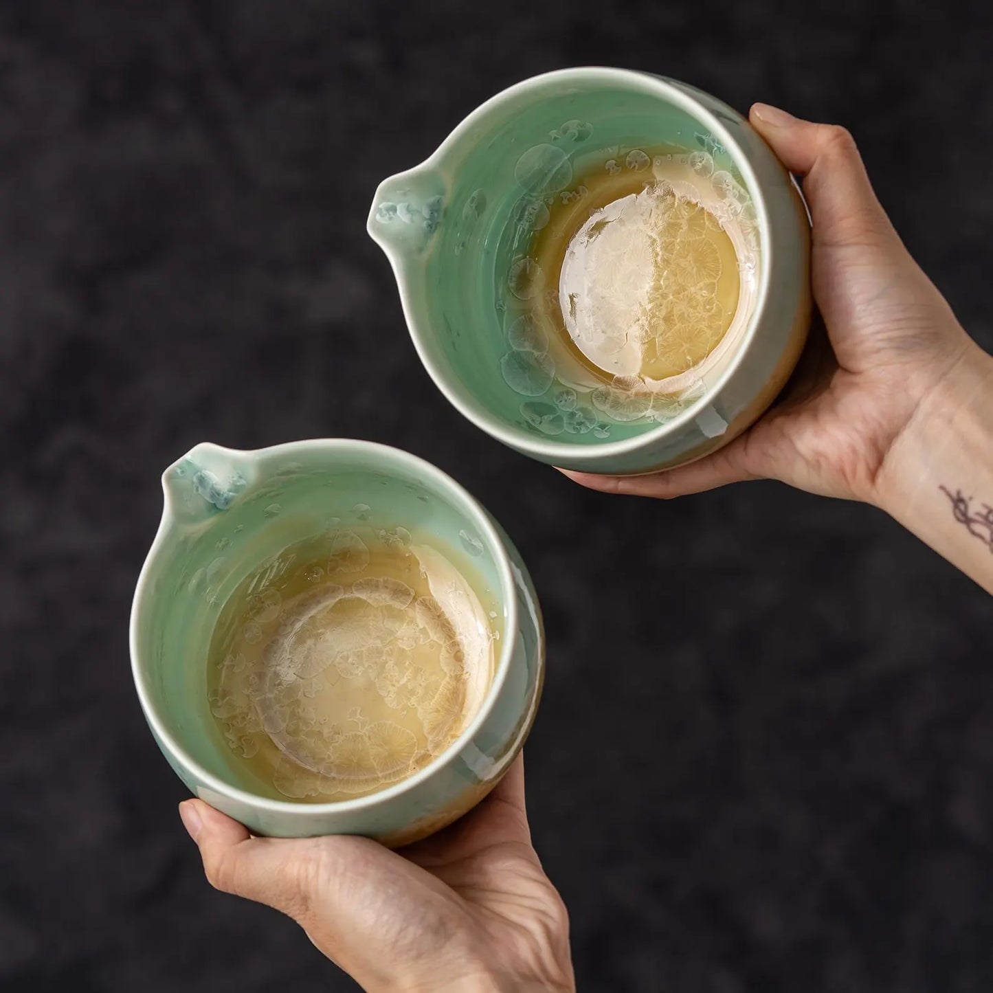 Conjunto Matcha Esmaltado