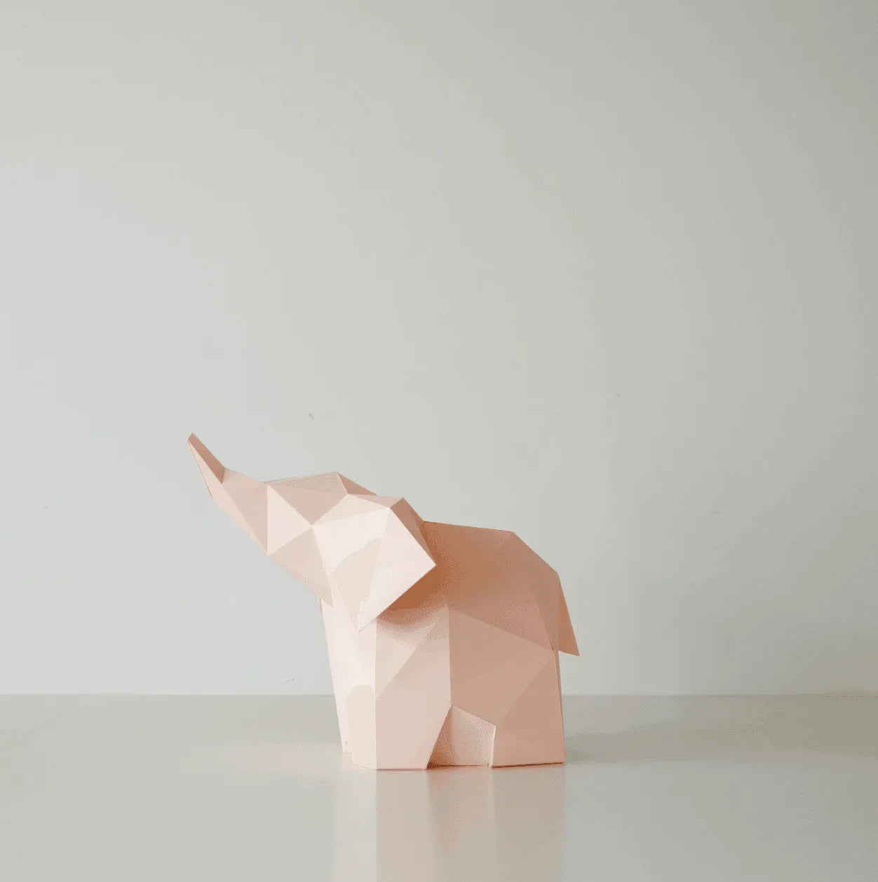 Luminária de PapelCraft Elefante DIY - STOA HOME DESIGN