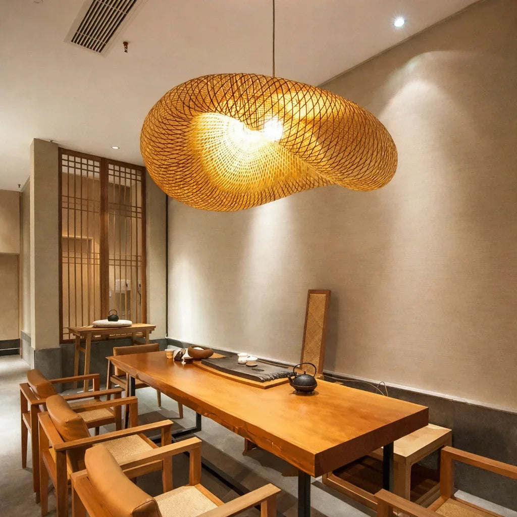 luminaria_de_teto_rattan - STOA DESIGN