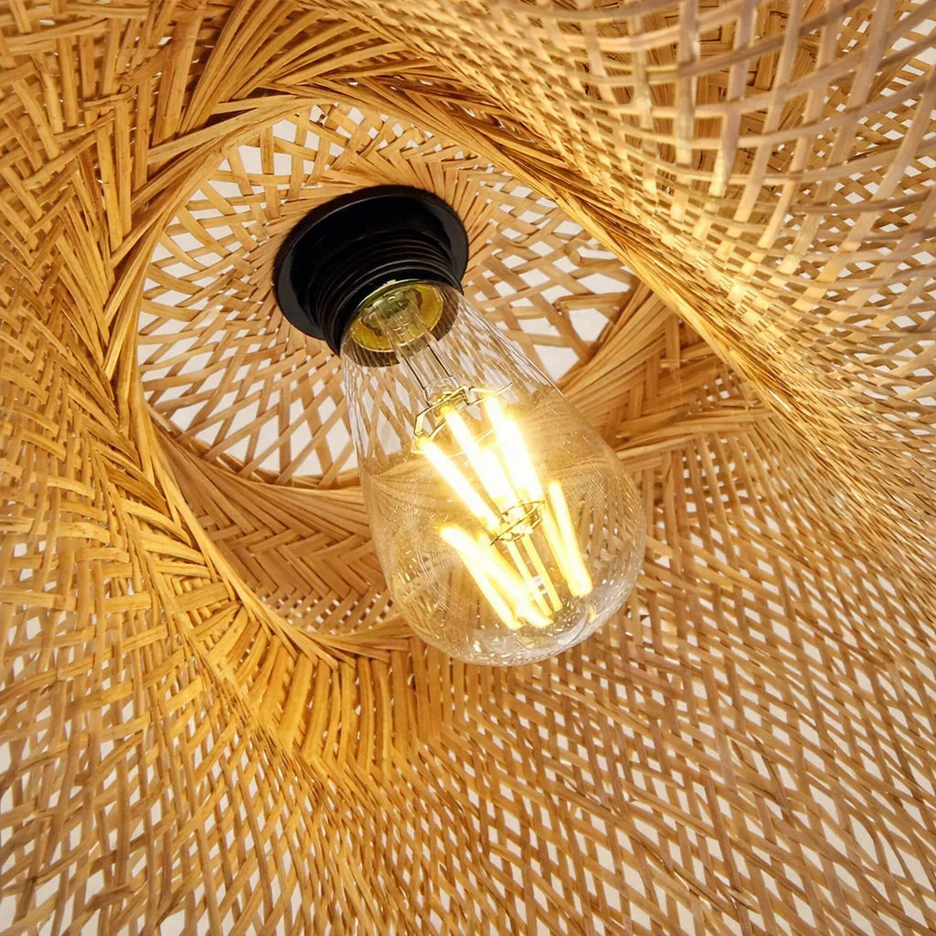 luminaria_de_teto_rattan_palha - STOA DESIGN