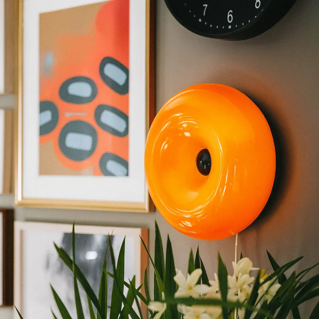 luminaria_donut_laranja - STOA DESIGN