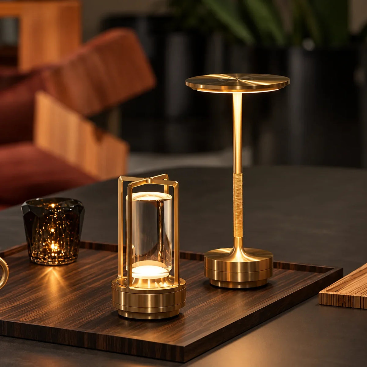 Luminária com Sensor de Toque LED
