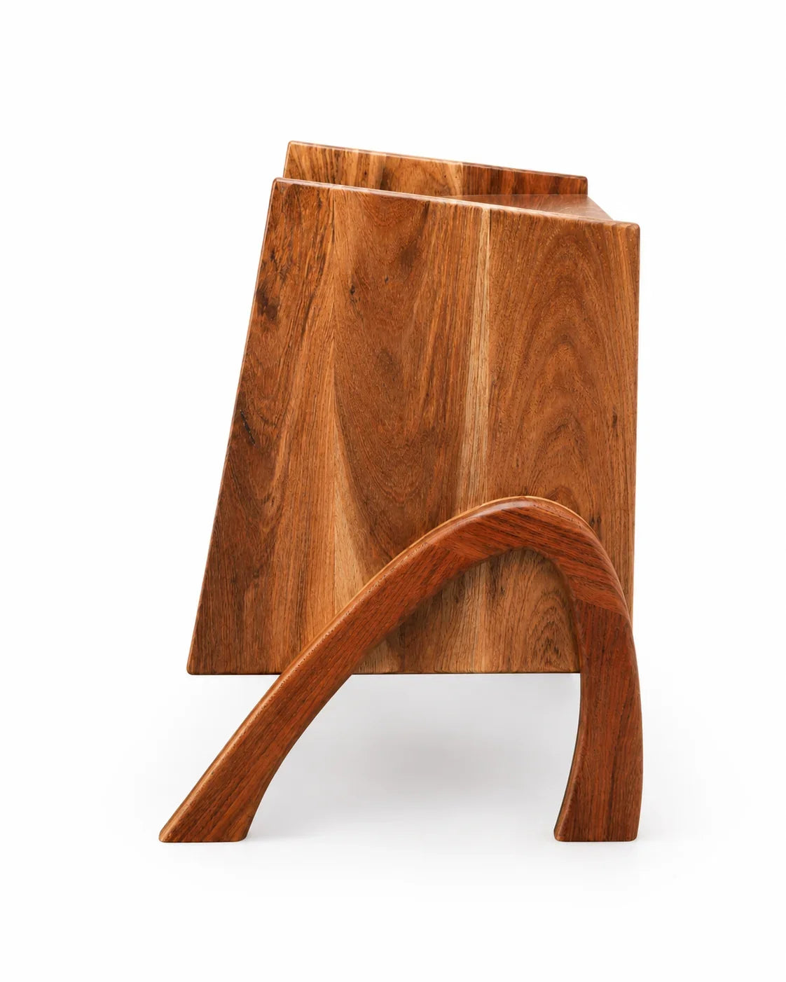 Mesa de Cabeceira Guitar Madeira Maciça Freijó