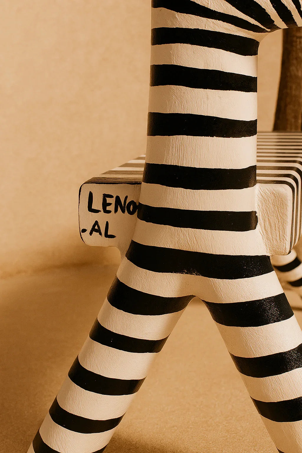 Banquinho Zebra do Leno