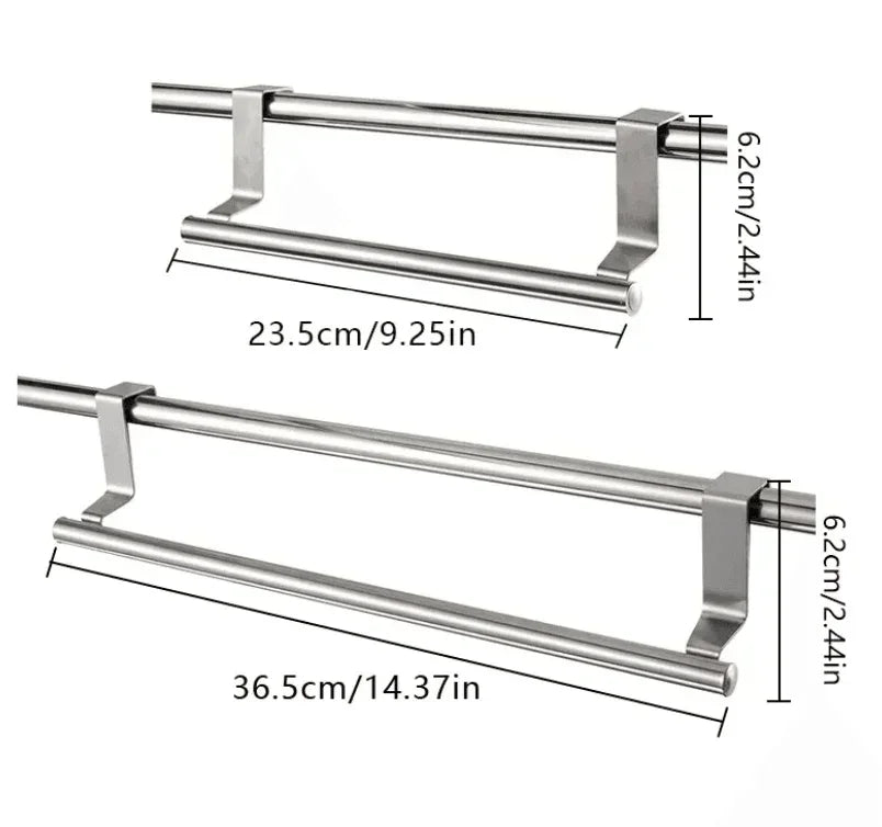 Porta Toalha e Pano de Prato de Inox - STOA HOME DESIGN