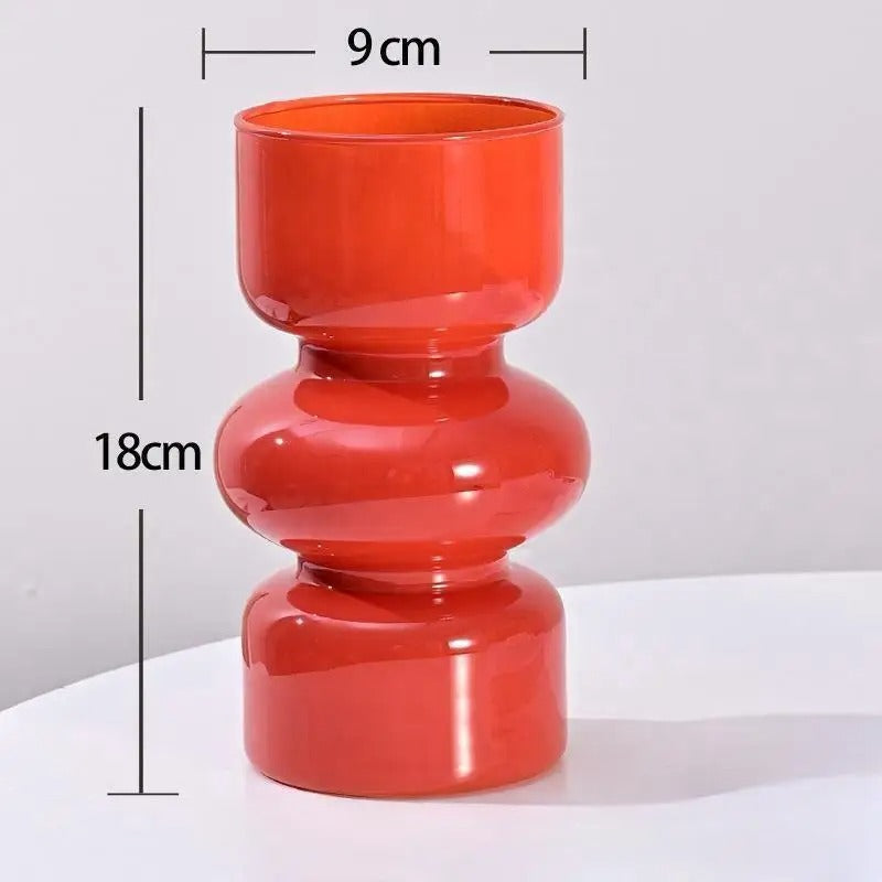 Vaso de vidro Morandi